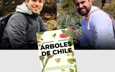 Egresados lanzan el libro más grande sobre árboles de Chile con el registro de 120 especies nativas