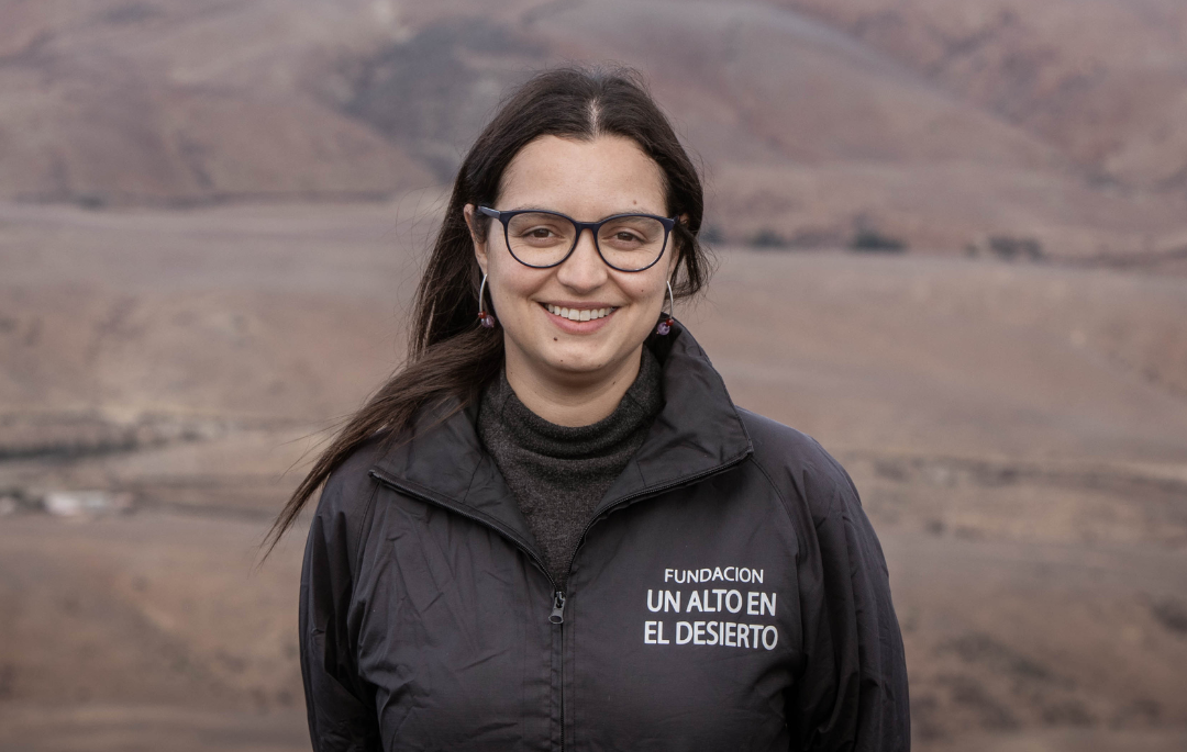 Natalia Rebolledo, directora ejecutiva de Un Alto en el Desierto: “Queremos que reciclar el agua sea un hábito tan común como abrir la llave”